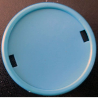 Macaron support d'insigne de béret bleu pétrole