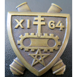 64° RAA XI° Groupe régiment artillerie Afrique 2° DB division blindée