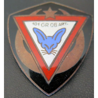 101° GOA : 101° groupe d'observation de l'artillerie en émail (Klein & Quenzer)