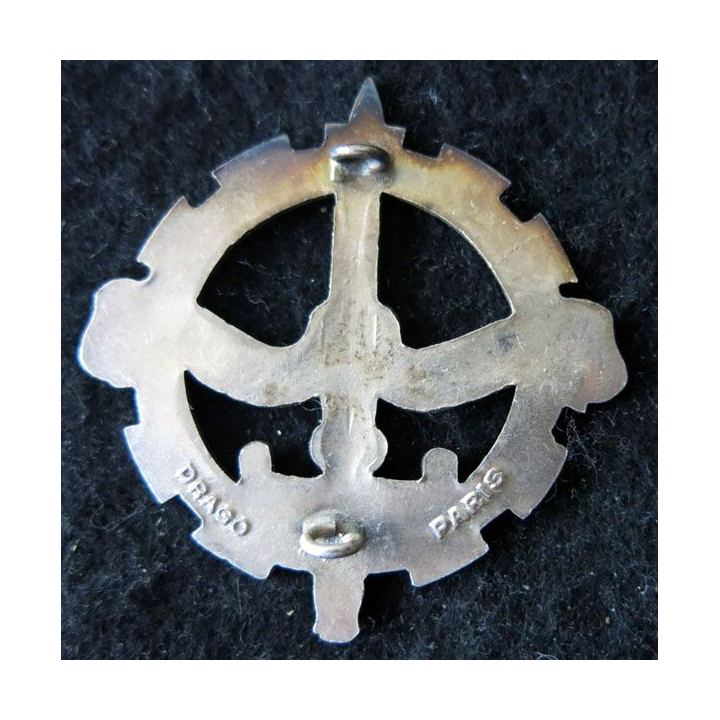 504° BT : insigne de béret du 504° bataillon du train en Algérie de fabrication Drago Paris