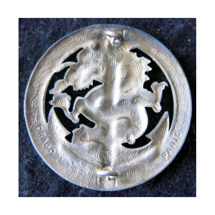 9° RIMA : Insigne de béret du commando PO 3 du 9° Régiment d'Infanterie de Marine Drago Paris