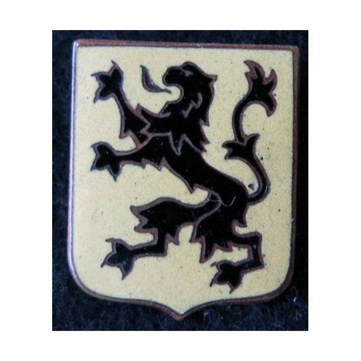 43° RIM : insigne de béret ou calot  du 43° régiment d'infanterie motorisé de 1939