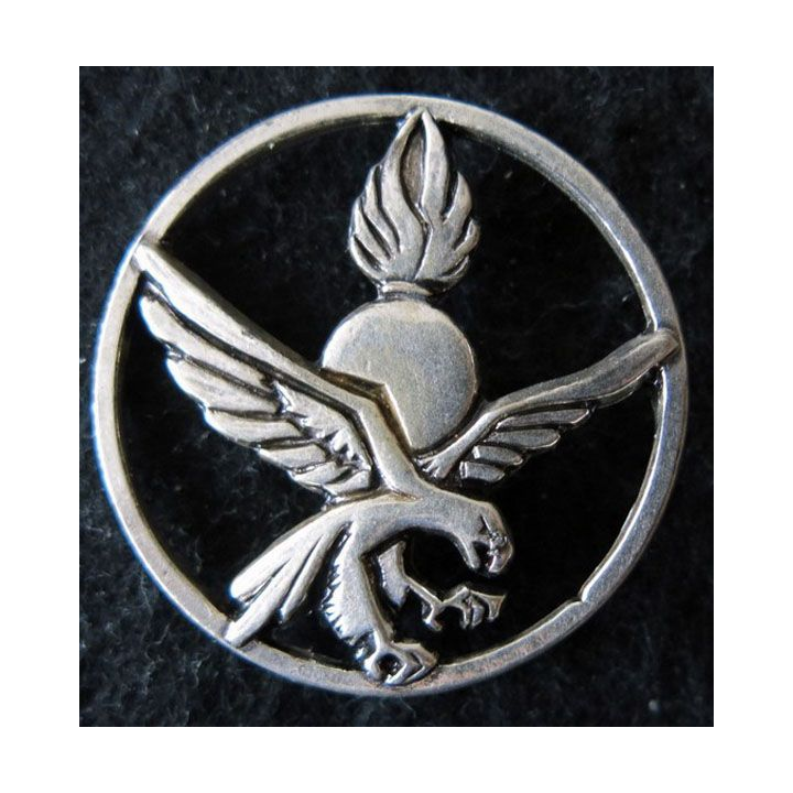 COMMANDO DE CHASSE GEND  : insigne de béret du commando de chasse de la gendarmerie (retirage)