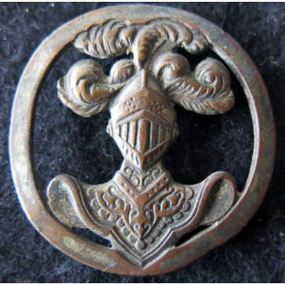 ABC : insigne de béret de l’arme blindée cavalerie de fabrication Aubert et Cie