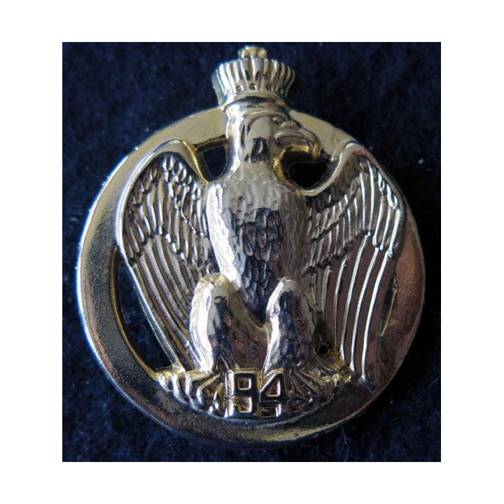 94° RI : insigne béret 94° régiment infanterie dos plat et lisse