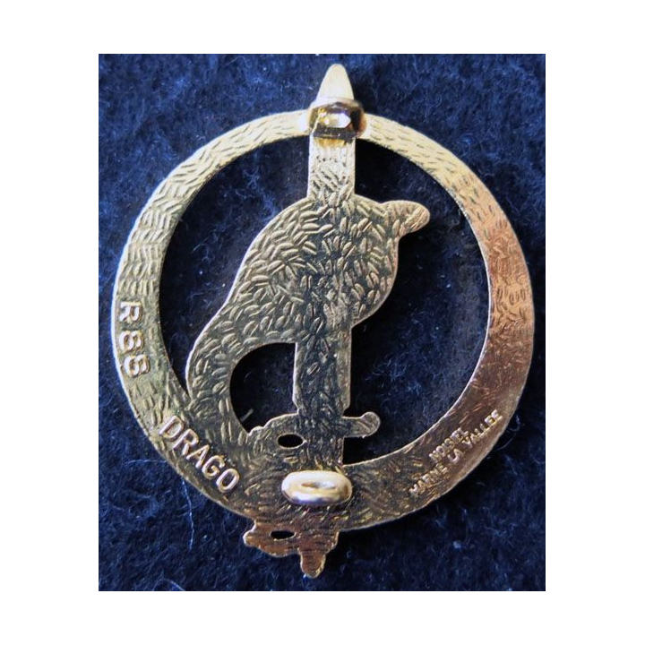 COMMANDO COBRA  : insigne de béret du commando Cobra de fabrication Drago Noisiel R88
