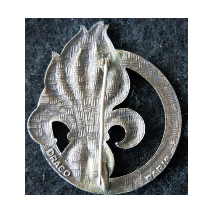 1° REC EIAB : Insigne béret de l'escadron instruction AB du 1° régiment étranger de cavalerie Drago
