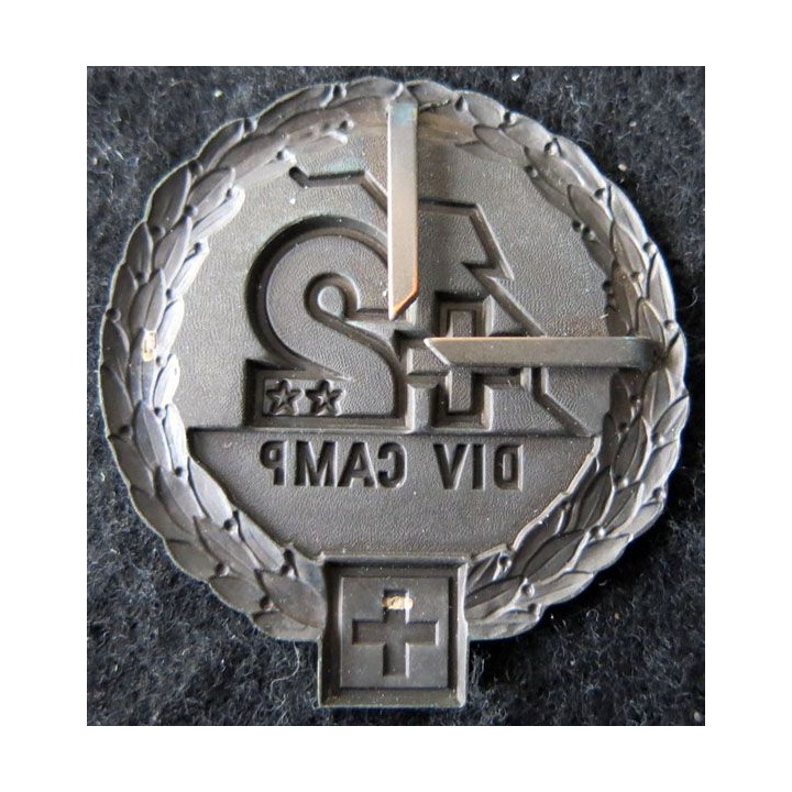 SUISSE : insigne de béret de la 2° div Camp de l'armée territoriale suisse