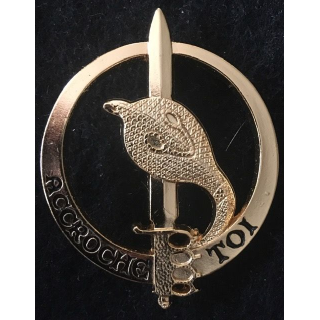 COMMANDO COBRA  : insigne de béret du commando Cobra de fabrication non spécifiée retirage