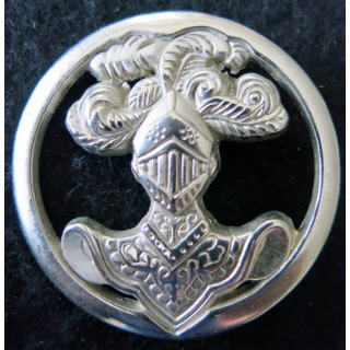 ABC : insigne de béret de l’arme blindée cavalerie de fabrication Boussemart