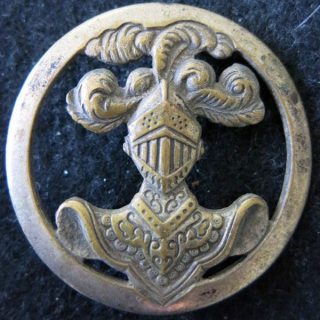 ABC : insigne de béret de l’arme blindée cavalerie de fabrication Béraudy-Vaure