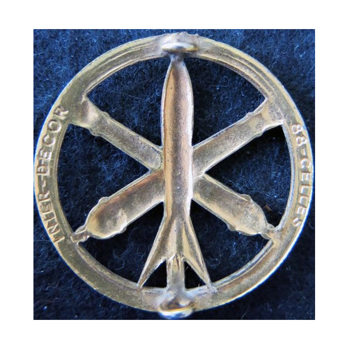ARTI : insigne béret de l'Artillerie de fabrication Inter-Decor