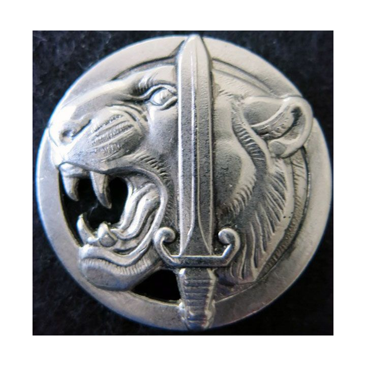 COMMANDO 610 : insigne métallique de béret du commando 610 retirage