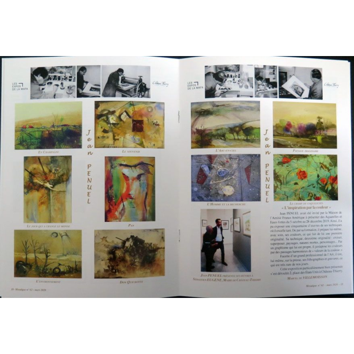 MOSAÏQUE N°62 mars 2020 : Revue Mosaïque réalisé par France Monde Culture