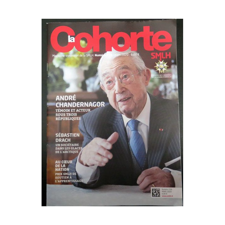 LA COHORTE N° 239  Mars 2020 André Chandernagor