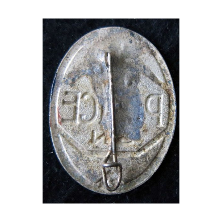 POLICE : insigne métallique de la Sureté nationale époque 1939-1945