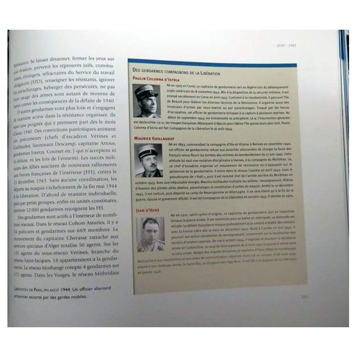 Gendarmerie Une histoire un avenir éditions LBM 