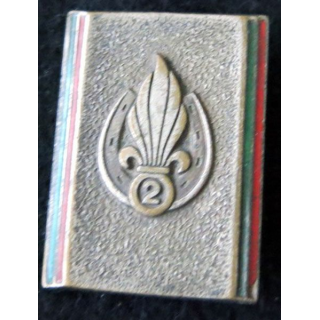 2° REI : 2° régiment étranger d'infanterie Drago Paris émail