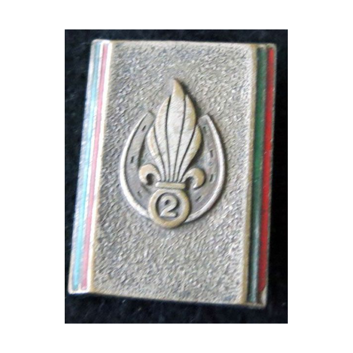 2° REI : 2° régiment étranger d'infanterie Drago Paris émail