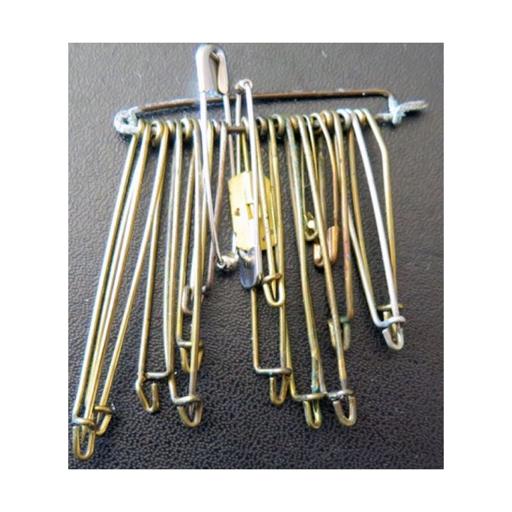 MILITARIA : lot de 15 épingles pour insignes diverses dimensions