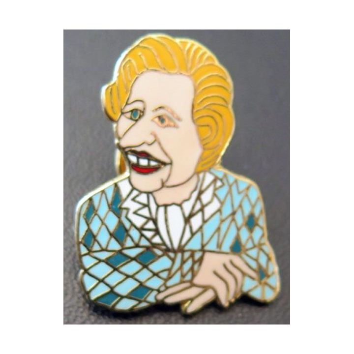Pin's bebete show Margaret Thatcher