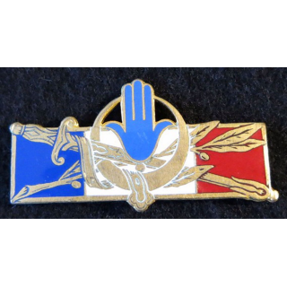 FFAN : Forces françaises en Afrique du Nord de fabrication Drago Paris Déposé G.1314 émail