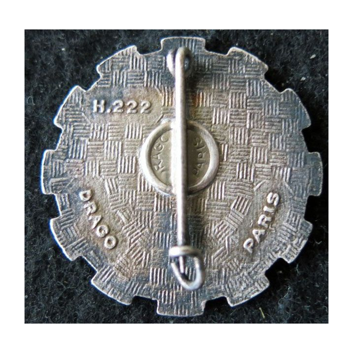502° GT : Insigne métallique du 502° Groupe de Transport Drago Paris en émail