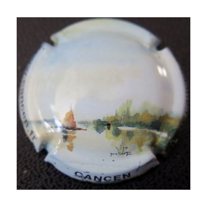 Capsule Muselet de Crémant de Loire Cancen n° 6a www. sur ctr