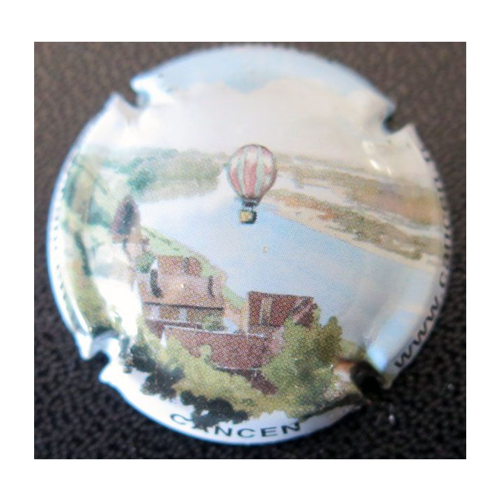 Capsule Muselet de VAL DE LOIRE CANCEN TOURS n° 1a www.cancen.fr sur ctr