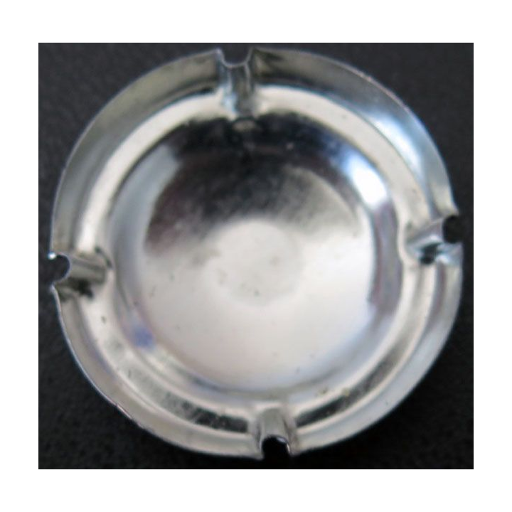 Capsule Muselet de champagne La Vigneronne n° 23 noir et argent