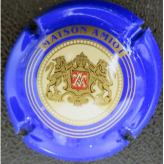 Capsule Muselet de Mousseux Maison Veuve Amiot n° 42 contour bleu