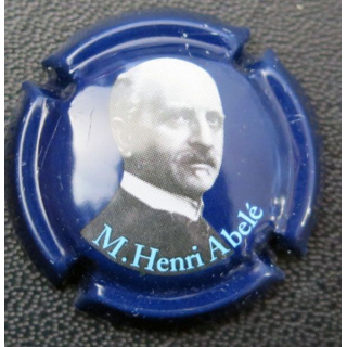 Capsule Muselet de champagne M. Henri Abelé n° 39 Portrait gris