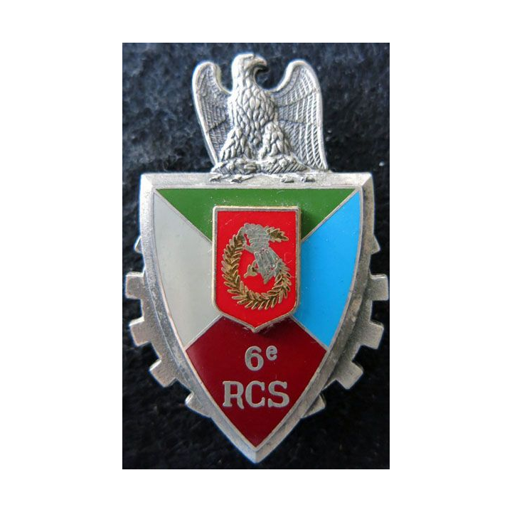 6° RCS : 6° régiment de commandement et de soutien de fabrication Delsart Sens, en relief