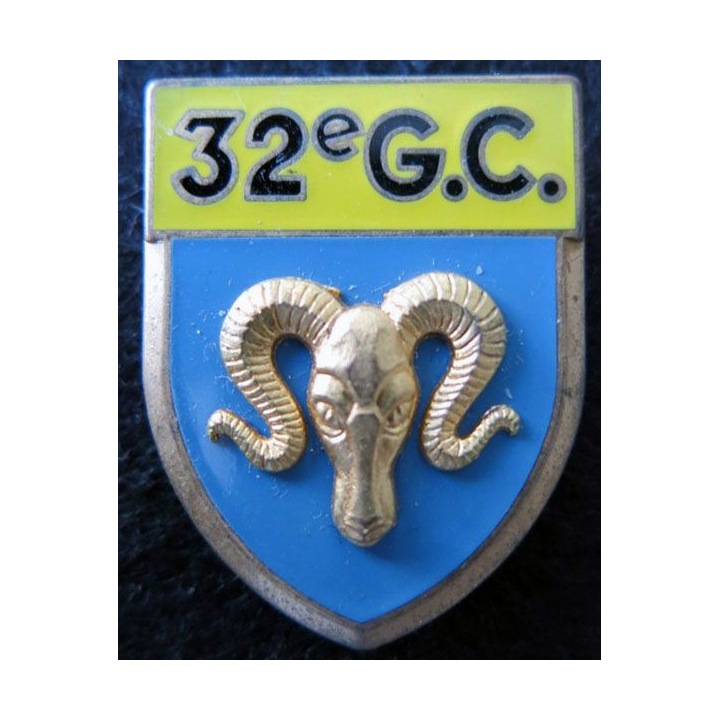 32° GC : 32° Groupement de camp Fraisse G. 2092 en relief