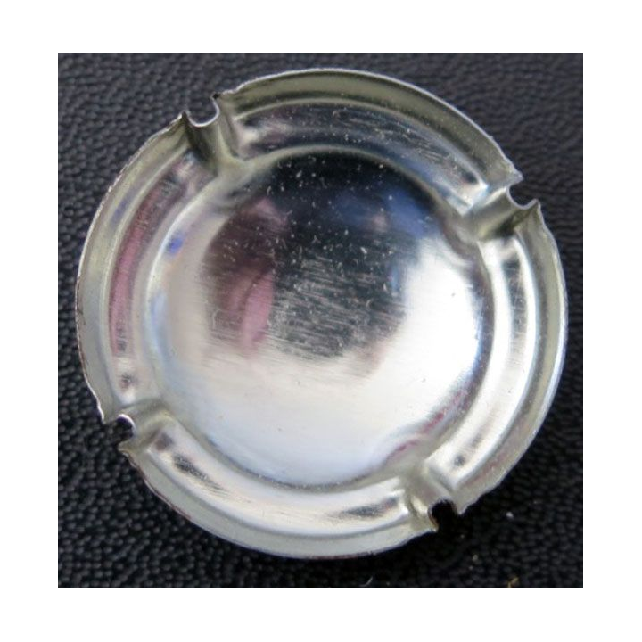 Capsule Muselet de bouteille de champagne Palmer & Cie argenté et noir