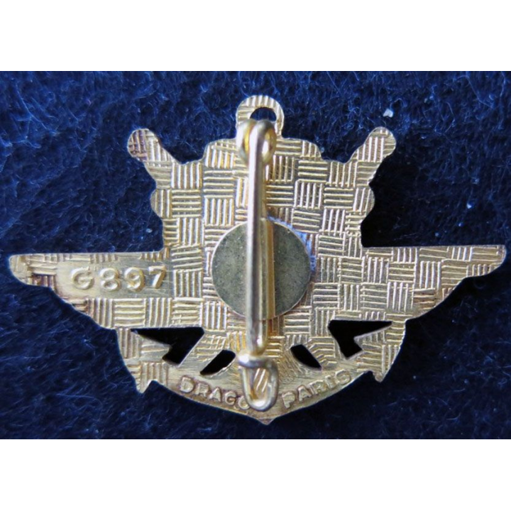 BTIA : Base de Transit Militaire Interarmes de Marseille sigle BTIA.Ma fabrication Drago Paris G. 897