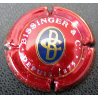 Capsule Muselet de champagne Bissinger & Cie n°4 avec 2 S 