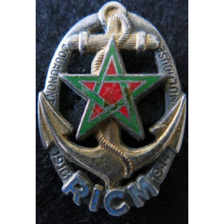 RICM : Régiment d'infanterie chars de marine de fabrication Drago Paris G. 1933
