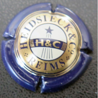 Capsule Muselet de bouteille de champagne Hiedsick & Co