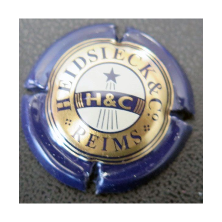 Capsule Muselet de bouteille de champagne Hiedsick & Co