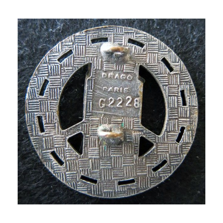 151° CIT : Insigne métallique du 151° centre instruction du train de fabrication Drago Paris G. 2228 en émail