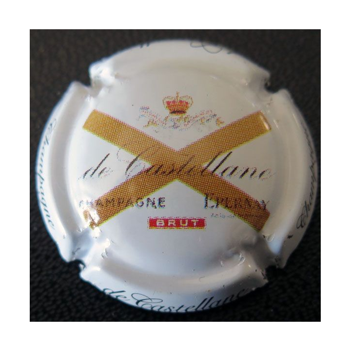 Capsule Muselet de bouteille de champagne De CASTELLANE n° 90e
