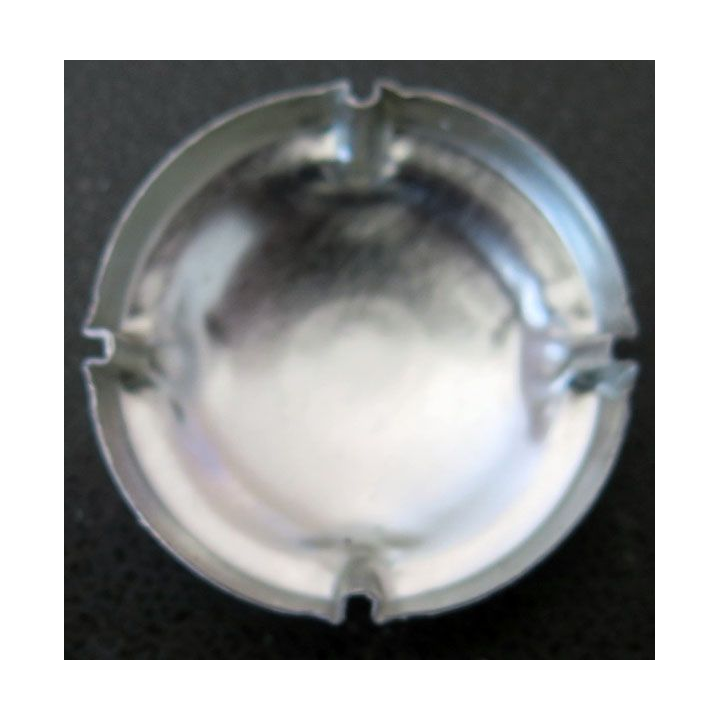 Capsule Muselet champagne G. H. MUMM & C° n° 162 brut, blanc, barre rouge