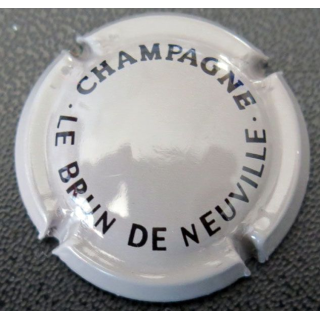 Capsule Muselet de bouteille de champagne Le Brun de Neuville