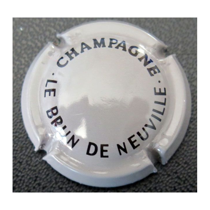 Capsule Muselet de bouteille de champagne Le Brun de Neuville