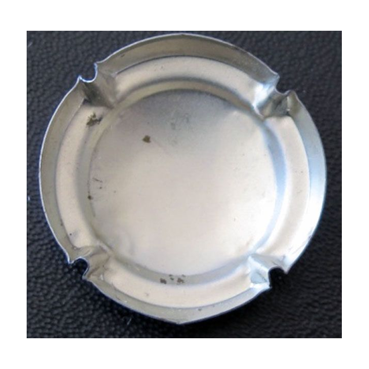 Capsule Muselet champagne générique n° 757 argent et noir
