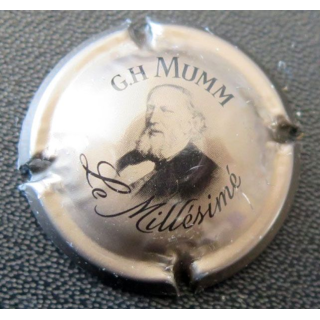 Capsule Muselet de bouteille de champagne G.H Mumm le millésimé 