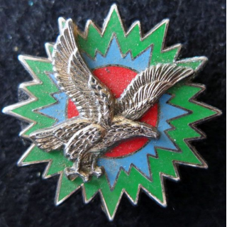 EM FATAC : insigne de l'état major de la FATAC 1° région aérienne BA 128 de fabrication Drago A. 1041