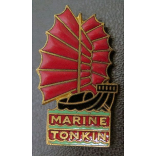 MARINE TONKIN : insigne de la marine Tonkin Drago Olivier Métra
