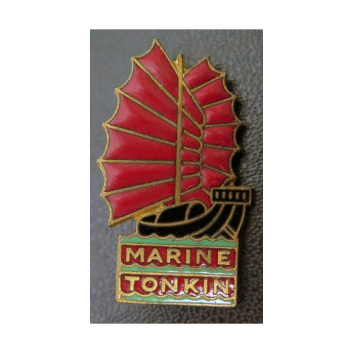 MARINE TONKIN : insigne de la marine Tonkin Drago Olivier Métra